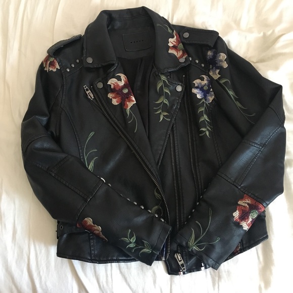 SOLD Blank NYC Floral Embroidered Jacket - Picture 4 of 4